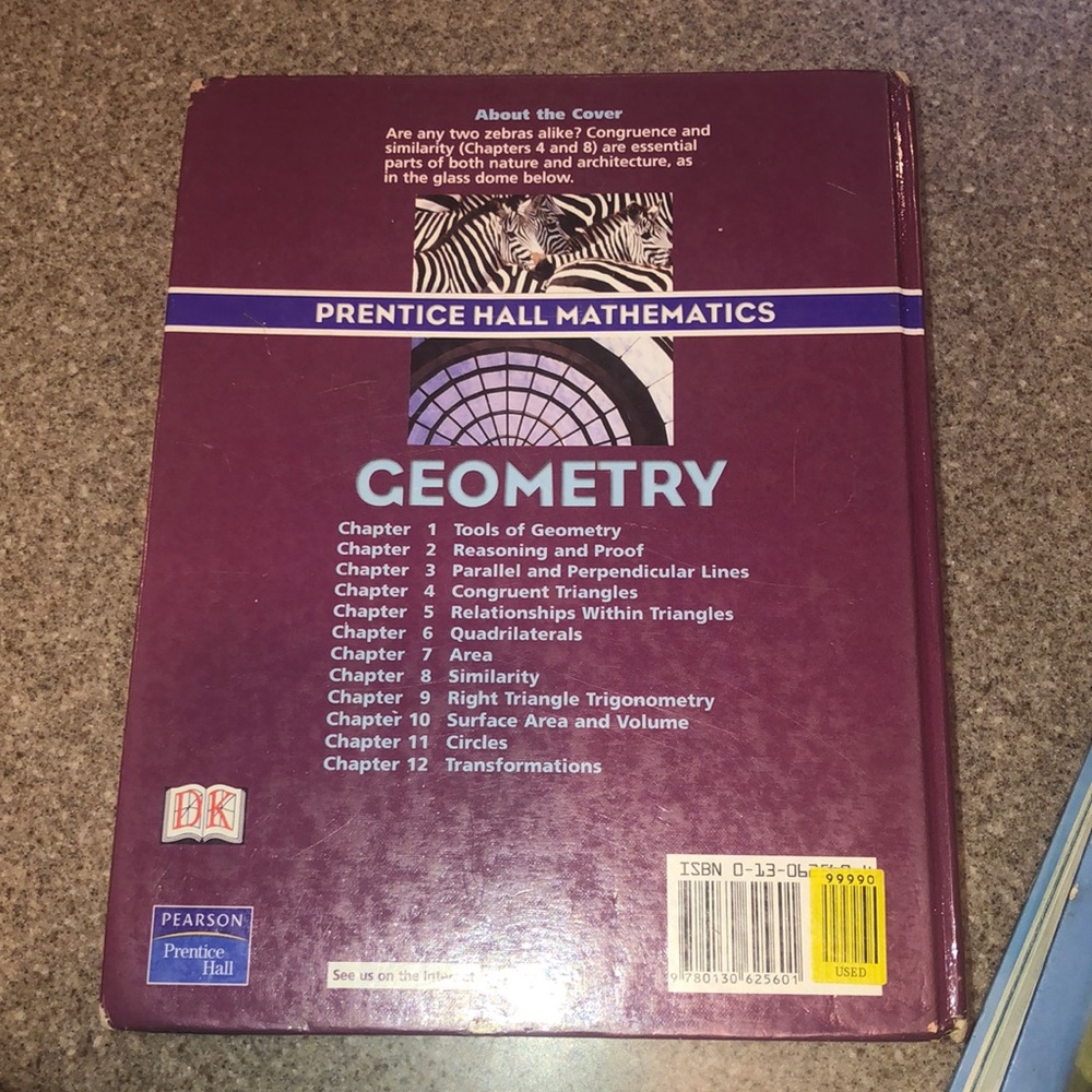 Prentice Hall Mathematics Geometry - Picture 3 of 3